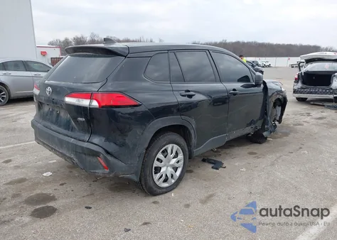 2023 Toyota Corolla Cross L z USA, uszkodzony, nr VIN 7MUAAABGXPV044621